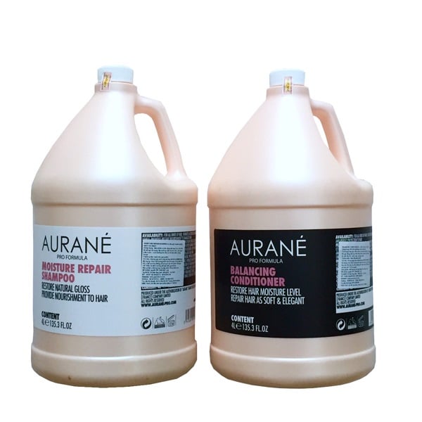 Dầu gội Aurane Pháp 4 lít chuyên dụng cho salon - Protein Moisturizing Shampoo
