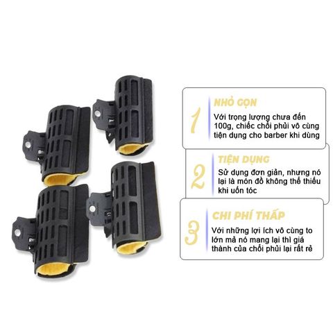 Kẹp bông trục cách nhiệt uốn nóng setting kỹ thuật số AZ008 - Chống ngấn