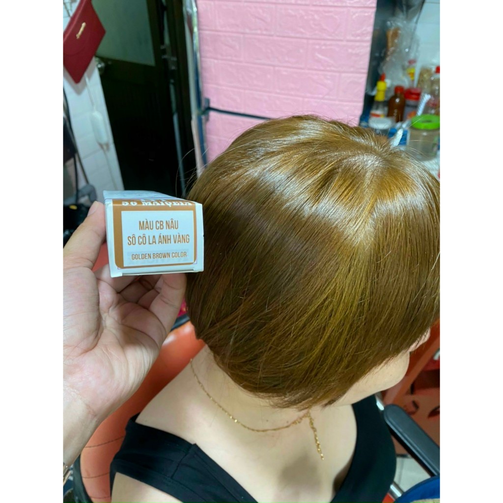 Thuốc nhuộm tóc cân bằng phủ bạc thông minh VGO tuýp 100ml AZ008