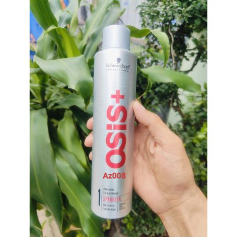 keo xịt bóng tóc giữ nếp làm phồng tạo kiểu tóc osis SPARKLER chuẩn salon 300ML AZ008