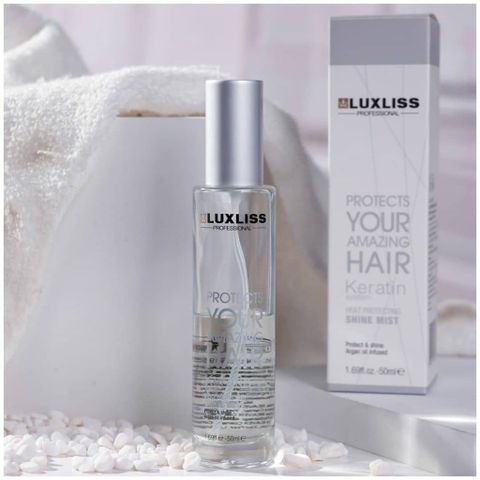 Xịt dưỡng keratin Luxliss 180ml - Phục hồi tóc hư tổn, bảo vệ nhiệt