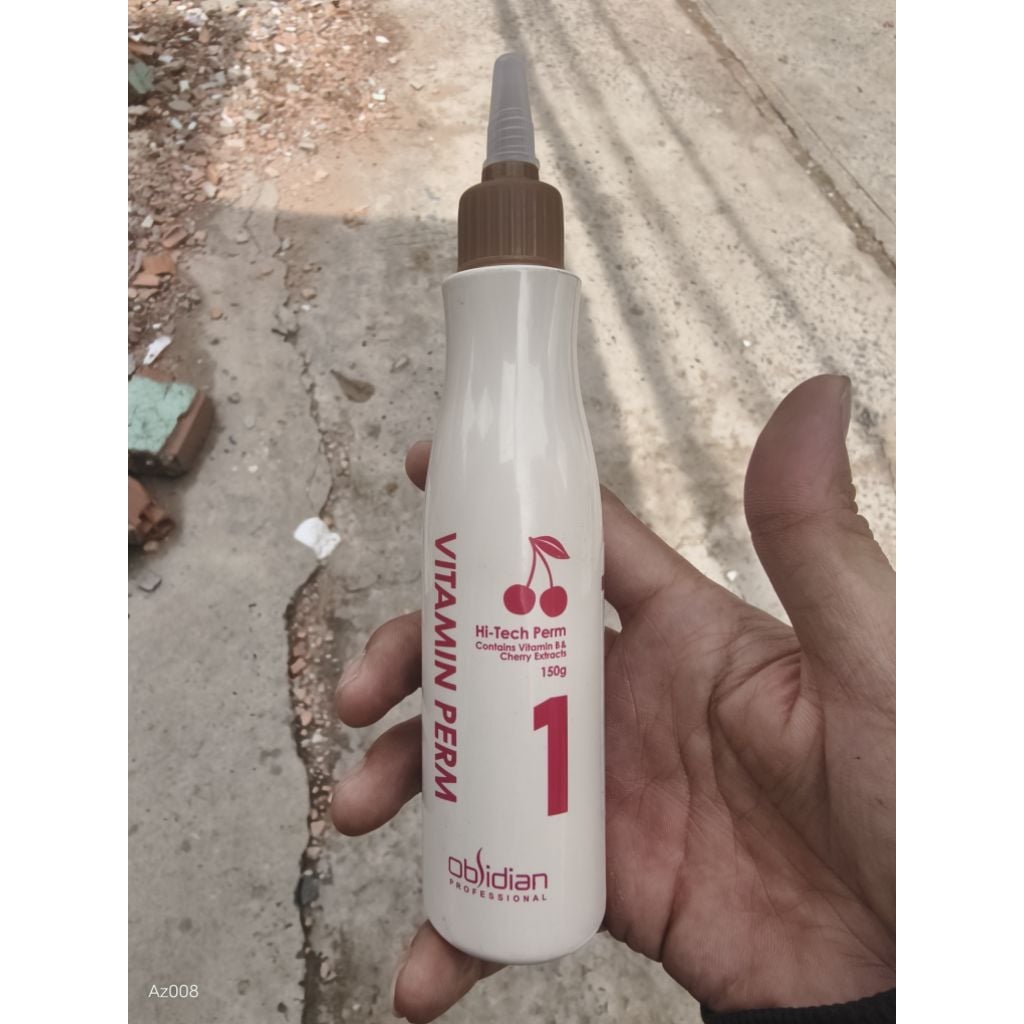 Thuốc uốn tóc xoăn lạnh Obsidian 150ml x2 - Uốn thơm công nghệ Hi-Tech Hàn Quốc