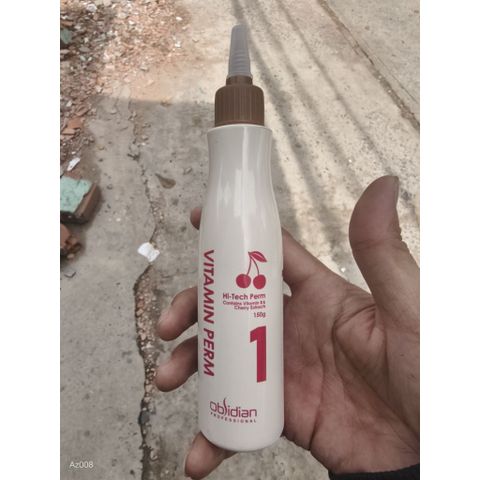 Thuốc uốn tóc xoăn lạnh Obsidian 150ml x2 - Uốn thơm công nghệ Hi-Tech Hàn Quốc