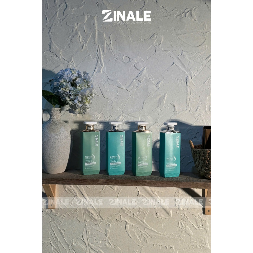 Dầu Gội Xả ZINALE Collagen Mềm Mượt Giảm Gãy Rụng 1000ml x2