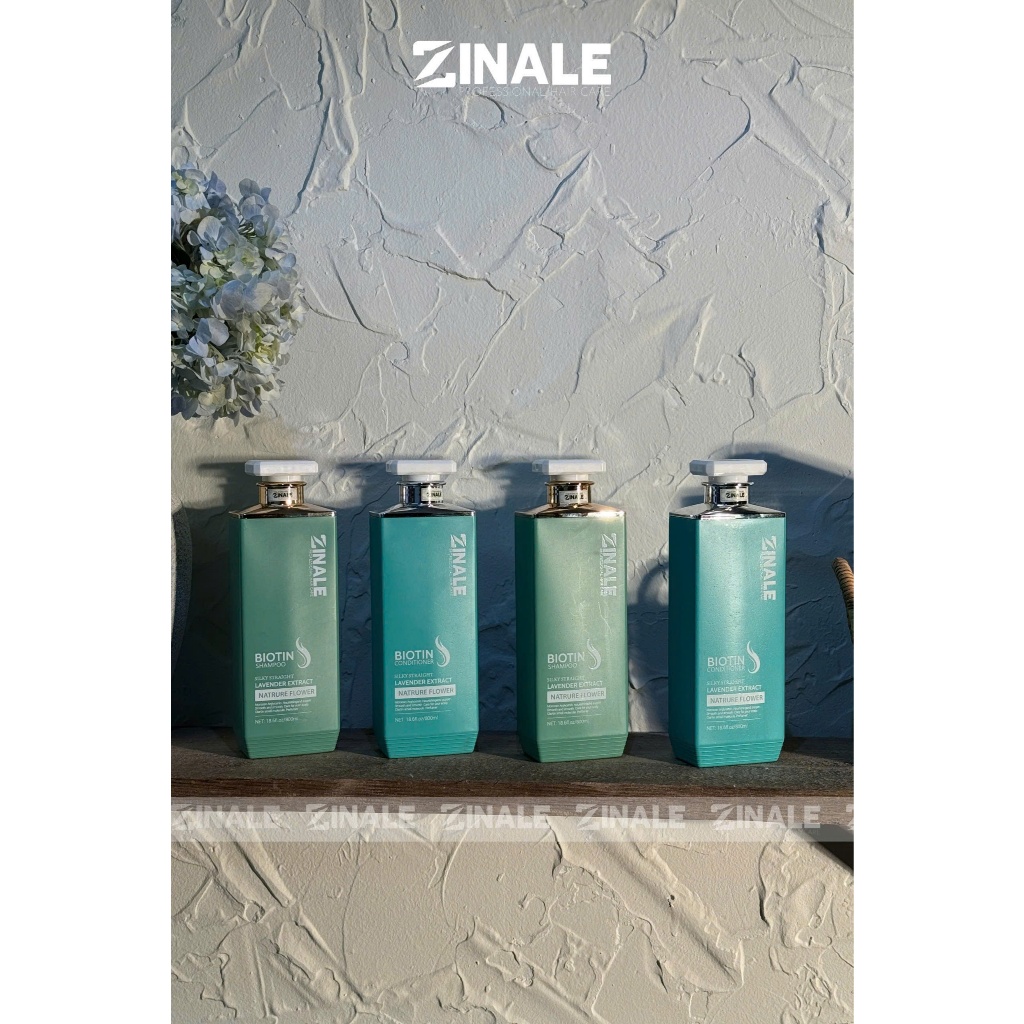 Dầu Gội Xả ZINALE Collagen Mềm Mượt Giảm Gãy Rụng 1000ml x2