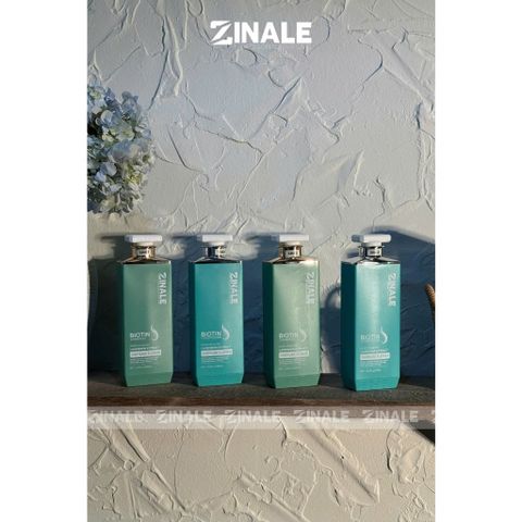 Dầu Gội Xả ZINALE Collagen Mềm Mượt Giảm Gãy Rụng 1000ml x2