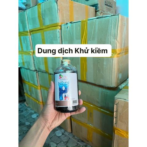 RON PH Khử Kiềm Cho Tóc Nhuộm, Sấy Uốn, Hấp Tóc - 500ml