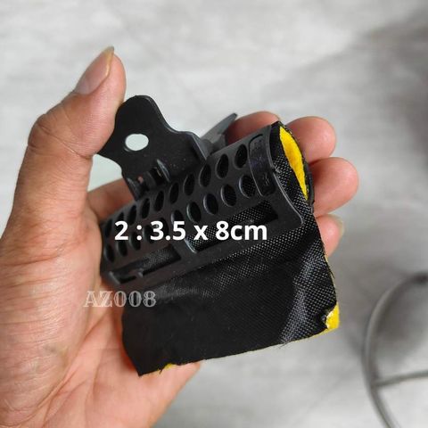 Kẹp bông trục cách nhiệt uốn nóng setting kỹ thuật số AZ008 - Chống ngấn