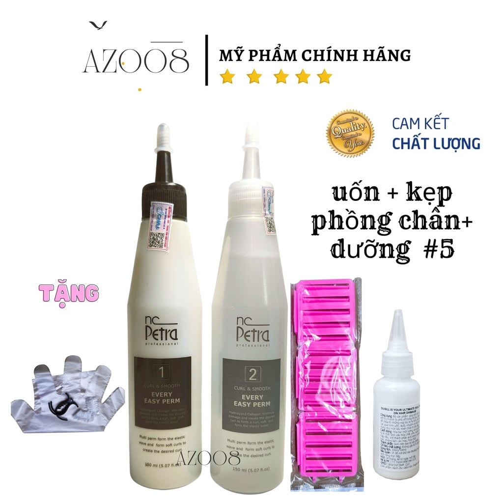 Gel Uốn Lạnh Petra Hàn Quốc 150ml - Uốn Thông Minh Sinh Học Không Mùi
