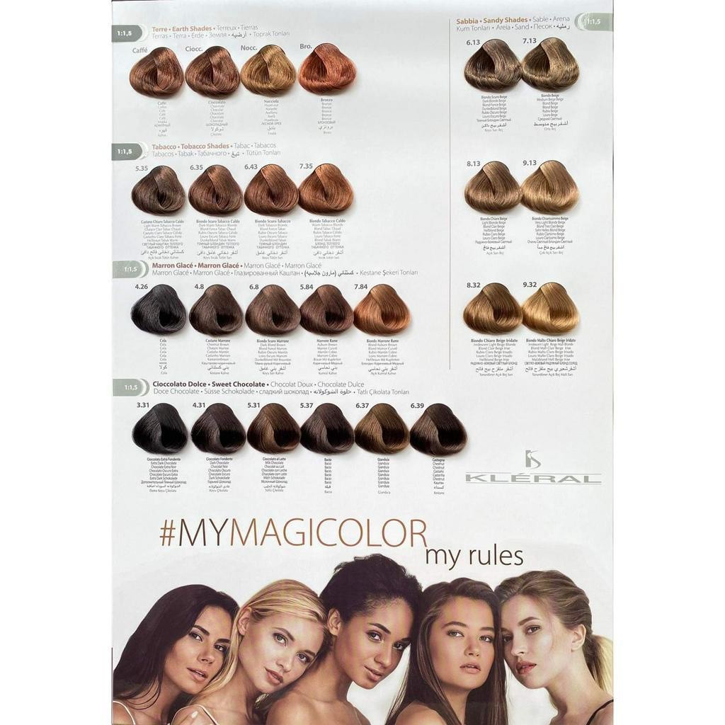 Thuốc nhuộm tóc Magicolor Kleral 1:1,5 Oxy Made in Italia 100ml