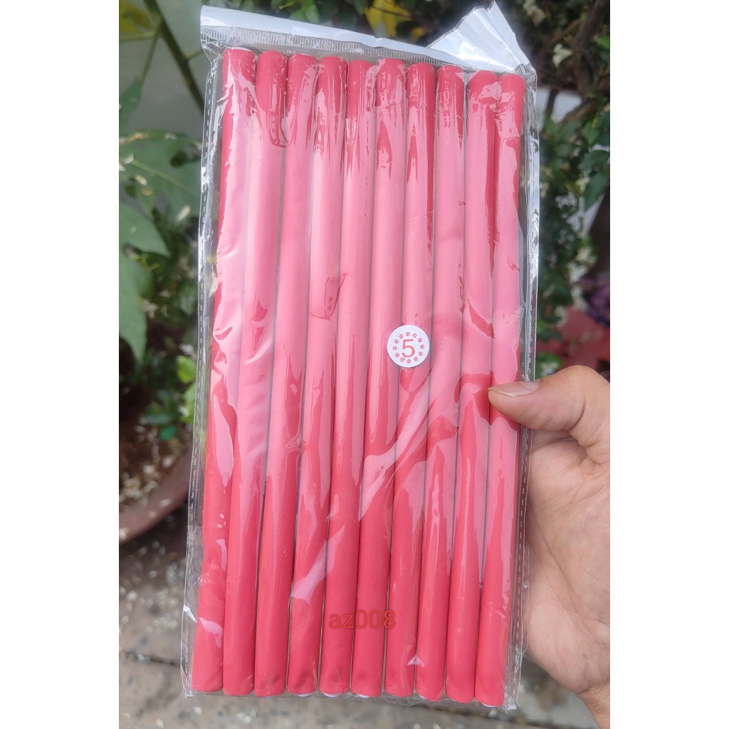 Trục uốn lạnh nhựa túi 10 trục AZ008 - Uốn xoăn tay chuyên nghiệp