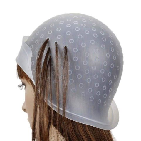 Nón móc light tiện lợi nhuộm highlight kèm móc inox chuyên dụng