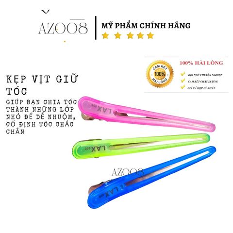 Kẹp mỏ vịt chia tóc hỗ trợ nhuộm chuyên dụng