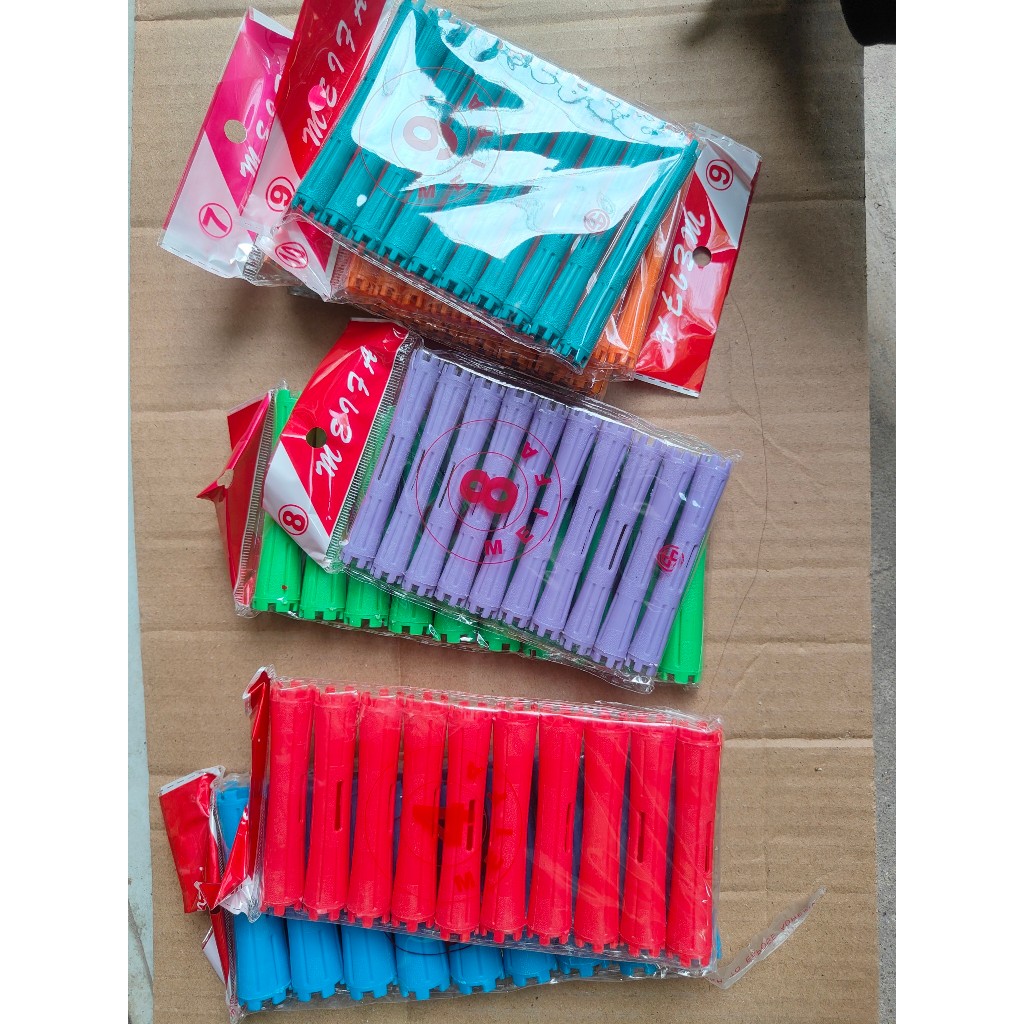 Trục uốn lạnh nhựa túi 10 trục AZ008 - Uốn xoăn tay chuyên nghiệp