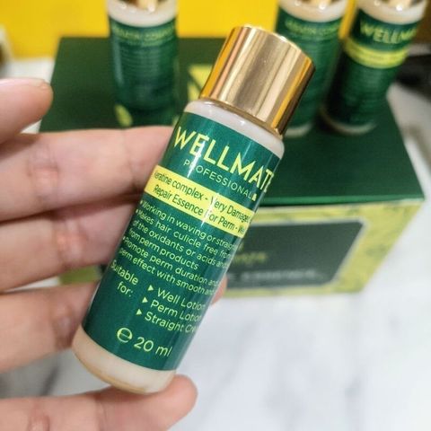 Tinh chất sữa dưỡng tóc siêu mềm Wellmate 10x20ml | NK 2024 | AZ008