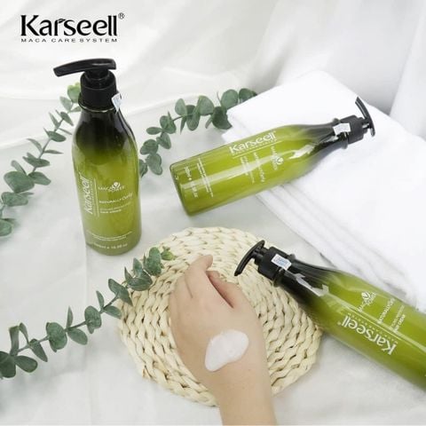 Gel Giữ Nếp Tóc Uốn Karseell Naturally Curly Styling Protective Hair Cream 500ml AZ008