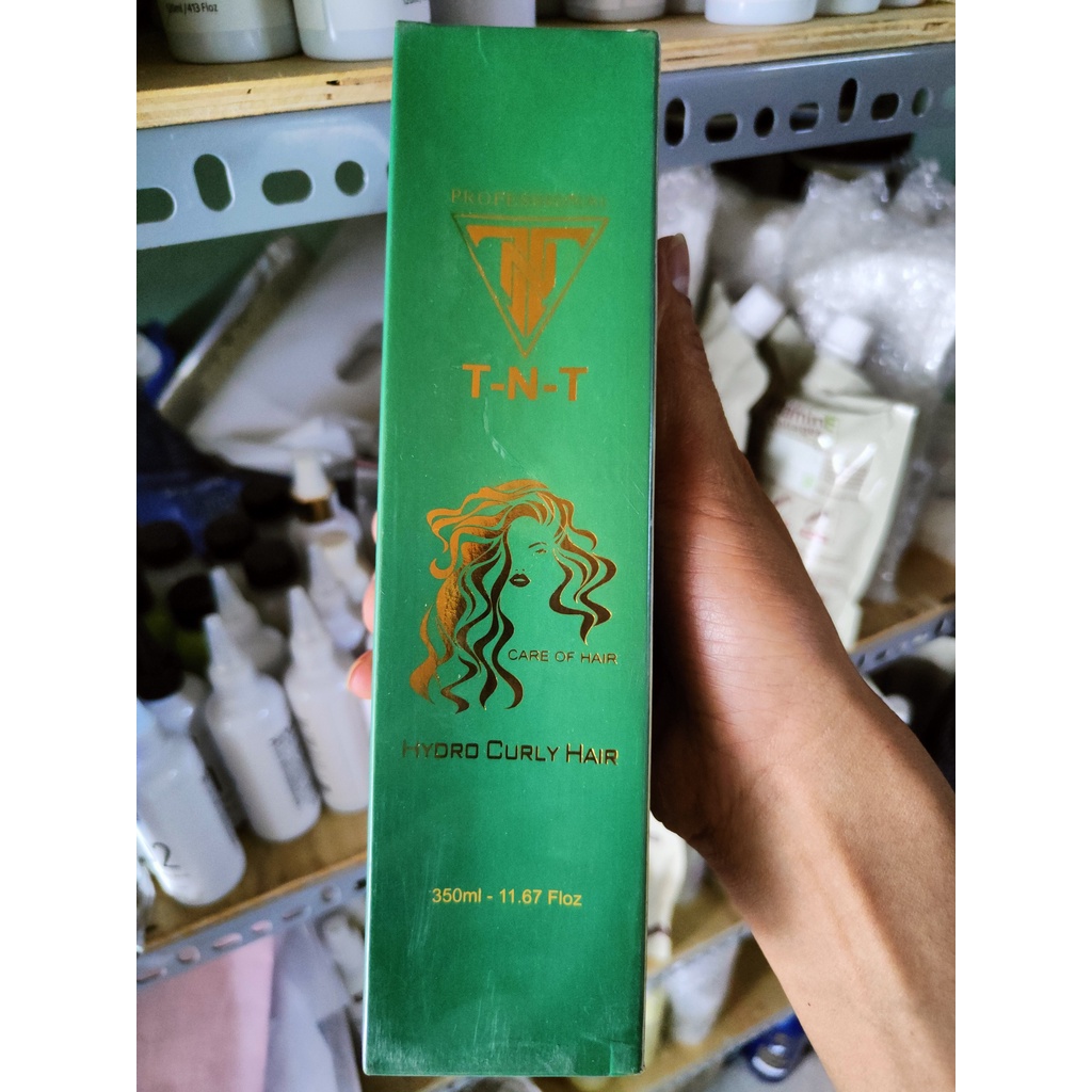 Kích Xoăn TNT HYDRO CURL HAIR, Kích Xoăn hỗ trợ uốn nóng, uốn lạnh - 350ml  AZ008 (mẫu mới)