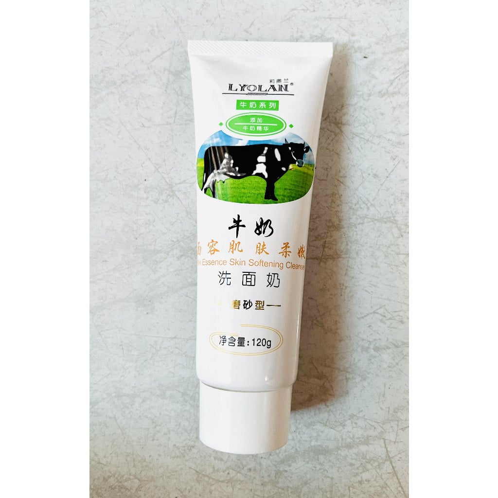 Tuýp sữa rửa mặt Lyolan 120g - Loại mới sẽ có hạt ít hơn  AZ008