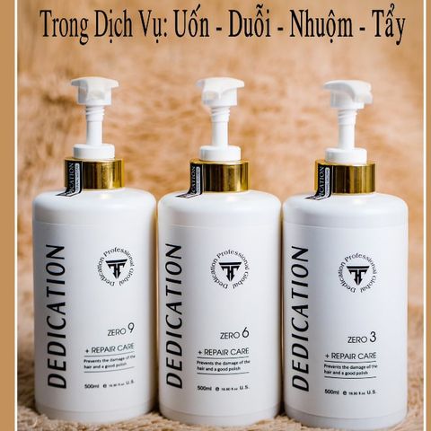 Bộ phục hồi tóc keratin DEDICATION 250 - 500ml  AZ008