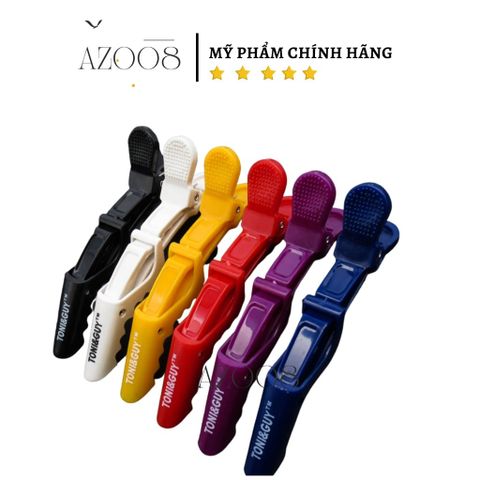 Kẹp vịt TONYGUY chia tóc mỏ vịt cá sấu bộ 6 cái màu ngẫu nhiên