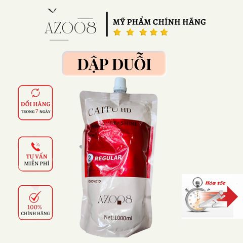 Duỗi tóc tại nhà CAITU HD Fashion & Style 1000ml x2 - Ép tóc không mùi, không mềm hóa