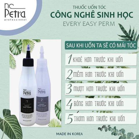 Gel Uốn Lạnh Petra Hàn Quốc 150ml - Uốn Thông Minh Sinh Học Không Mùi