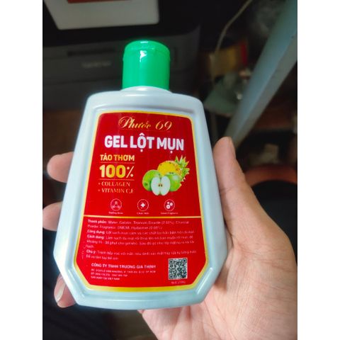 Gel Lột Mụn Đầu Đen Mũi Bùn Khoáng Phước 69 - 150ml
