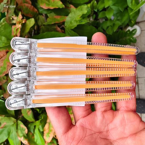 Kẹp vịt Goriki chia tóc mỏ vịt bộ 10 cái chuyên dụng salon