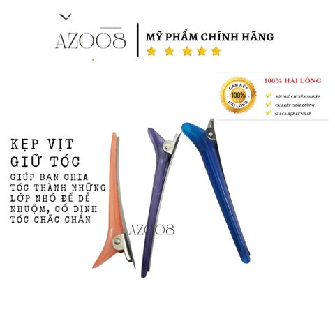 Kẹp mỏ vịt chia tóc hỗ trợ nhuộm chuyên dụng