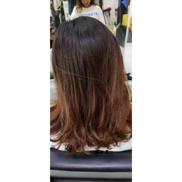 Thuốc Nhuộm Tóc Nâu Socola Ánh Tím Tự Cân Bằng + Tặng Bao Tay