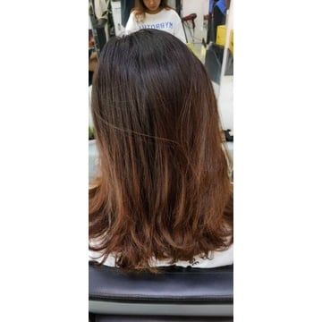 Thuốc Nhuộm Tóc Nâu Socola Ánh Tím Tự Cân Bằng + Tặng Bao Tay