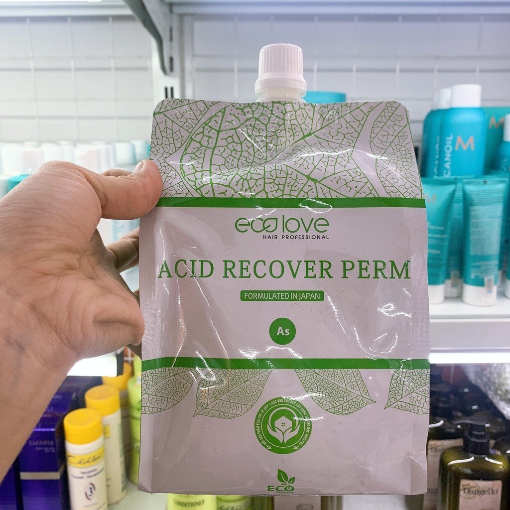 Kem uốn duỗi mùi thơm ECOLOVE 910ML chính hãng - Uốn khỏe, duỗi bóng