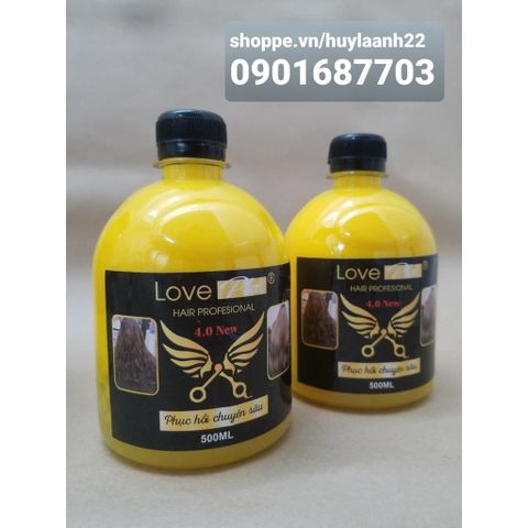 Axit Béo Loveplex Collagen Phục Hồi Tóc - Chai 500ml Chính Hãng