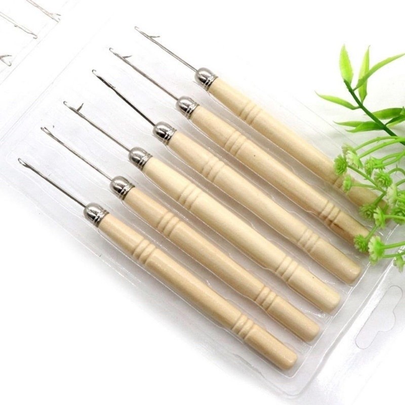 Que Móc Nối Lông Vũ - Dụng Cụ Nối Tóc Chuyên Nghiệp Cho Salon