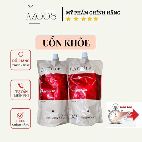 Duỗi tóc tại nhà CAITU HD Fashion & Style 1000ml x2 - Ép tóc không mùi, không mềm hóa