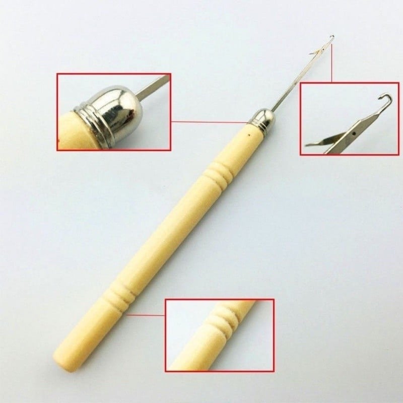 Que Móc Nối Lông Vũ - Dụng Cụ Nối Tóc Chuyên Nghiệp Cho Salon