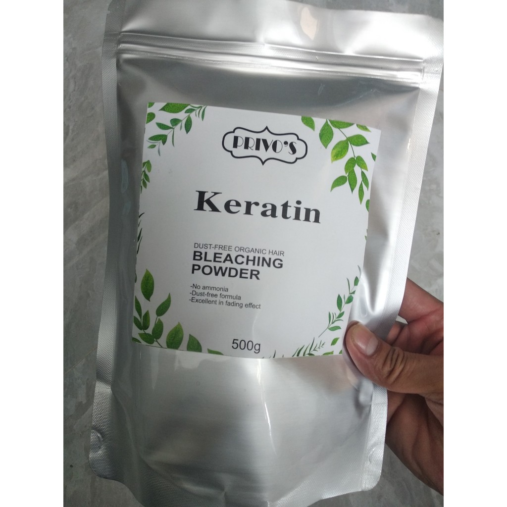 Bột Tẩy Tóc Keratin Prevos Siêu Mịn 100-500g Hàn Quốc Chống Xót