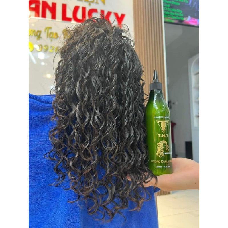 Kích Xoăn TNT HYDRO CURL HAIR, Kích Xoăn hỗ trợ uốn nóng, uốn lạnh - 350ml  AZ008 (mẫu mới)