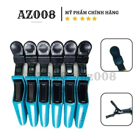 Kẹp vịt TIGI chia tóc mỏ vịt cá sấu bộ 6 cái màu ngẫu nhiên