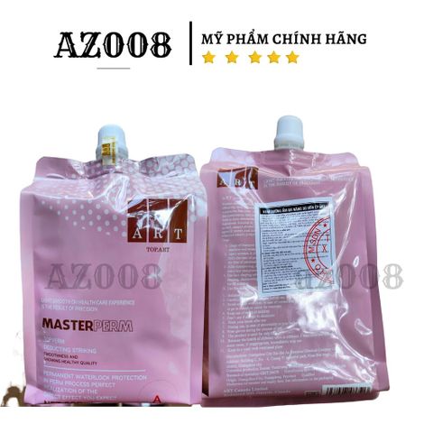 Kem Uốn Ép Đa Năng Top ART Master Perm 800ml x3 - Combo Chuyên Nghiệp