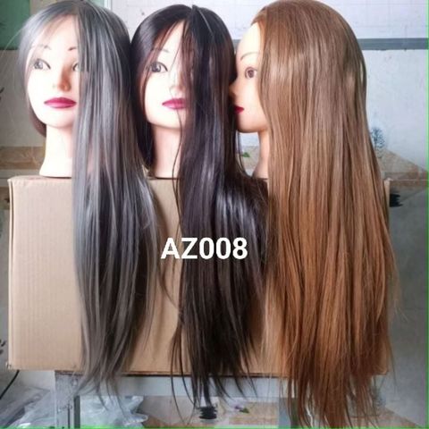 Đầu Ken Cắt Tóc, Đầu Manocanh Cắt Tóc AZ008 - Tái Chế Chất Lượng