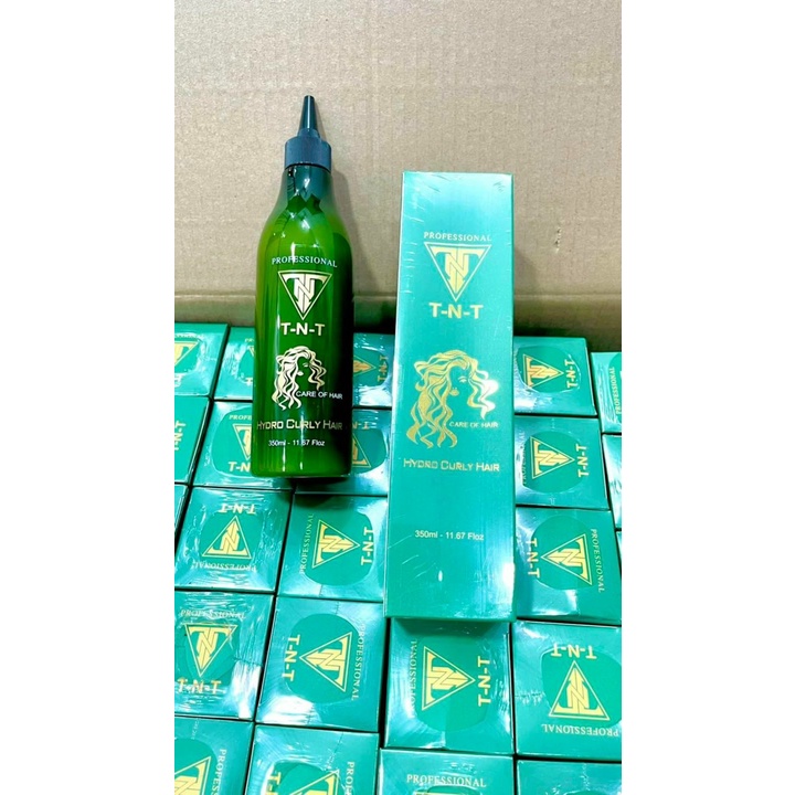 Kích Xoăn TNT HYDRO CURL HAIR, Kích Xoăn hỗ trợ uốn nóng, uốn lạnh - 350ml  AZ008 (mẫu mới)