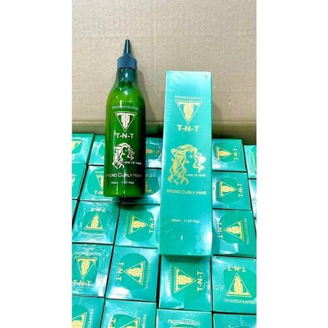 Kích Xoăn TNT HYDRO CURL HAIR, Kích Xoăn hỗ trợ uốn nóng, uốn lạnh - 350ml  AZ008 (mẫu mới)