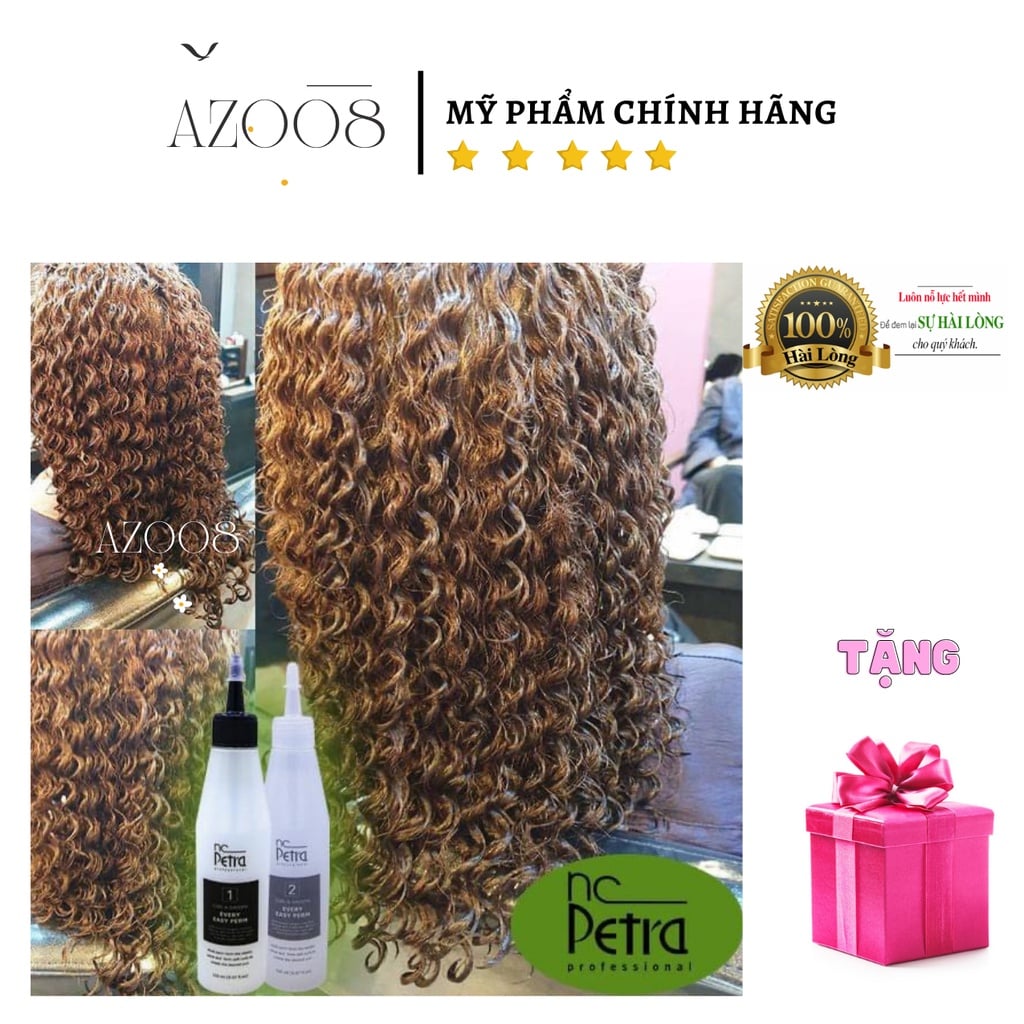 Gel Uốn Lạnh Petra Hàn Quốc 150ml - Uốn Thông Minh Sinh Học Không Mùi