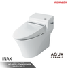  Bàn Cầu 1 Khối AC-1017R +CW-KB22AVN Nắp Rửa Điện Tử 