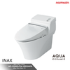  Bàn Cầu 1 Khối AC-1008R+CW-KB22AVN Nắp Rửa Điện Tử 
