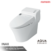  Bàn Cầu 1 Khối AC-1008R+CW-KA22AVN Nắp Rửa Điện Tử 