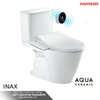 Bàn Cầu 2 Khối Xả Cảm Ứng ACT-602+CW-KA22AVN Nắp Rửa Điện Tử 