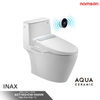  Bàn Cầu 1 Khối Xả Cảm Ứng ACT-902+CW-H20VN Nắp Rửa Điện Tử 