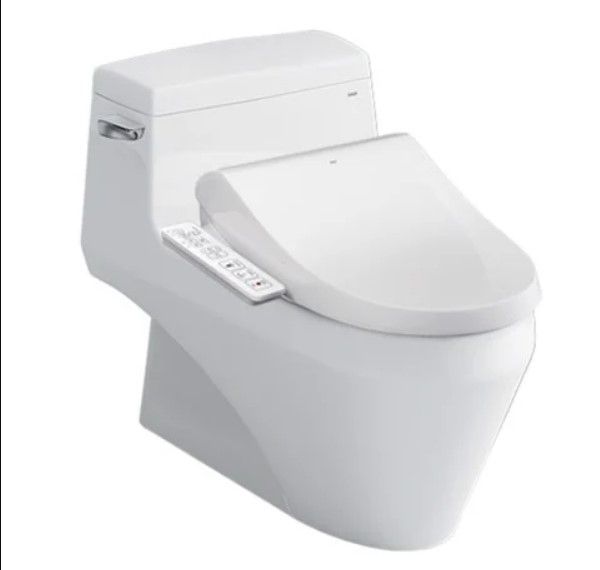  Bàn Cầu Một Khối Kèm Nắp Rửa Điện Tử AC-1135+CW-H18VN 